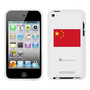  China Flag on iPod Touch 4g Greatshield Case Electronics