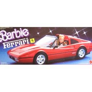  Barbie FERRARI Vehicle   White Fastback Style CAR (1988 