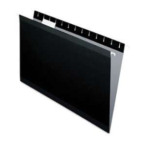    Reinforced Hanging File Folders, Legal, Black, 25/Box Electronics
