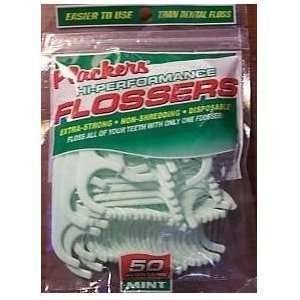  Plackers Fresh Mint Dental Flossers (1) 50 Count Health 