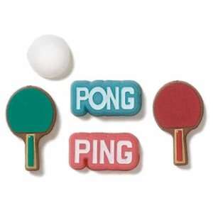 Ping Pong Theme Keepsake Brads for Scrapbooking (01654)  