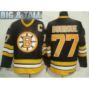  Authentic NHL Jerseys #77 Ray Bourque THROWBACK BLACK Hockey Jersey 