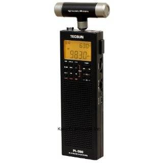   PL 360 Digital PLL Portable AM / FM Shortwave Radio with DSP, Black