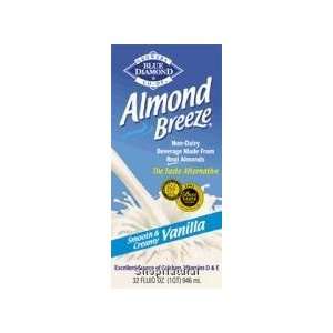 Almond Breeze, Vanilla, 32 oz.  Grocery & Gourmet Food