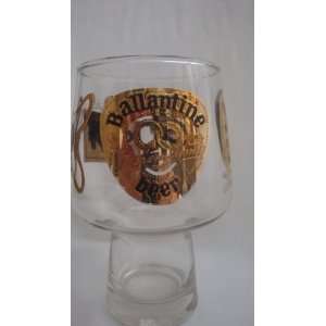  Beer Glass with Ballantine, Lowenbrau, Pabst, Schlitz 