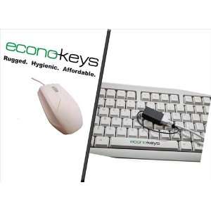  Waterproof Full travel Medical Keyboard and Optical Mouse 