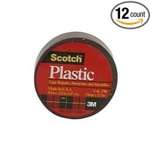 12 each Scotch Color Plastic Tape (190BRO)  Industrial 