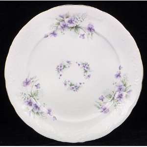  Violet Fine China Dinner Plate