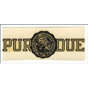  Vintage Purdue University Indiana Decal 1950 Everything 