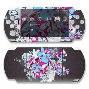    Sony PSP 1000 Skin Decal Sticker  Paint Splash 
