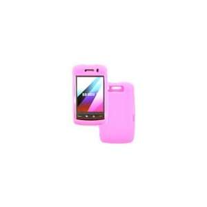  Blackberry Storm 2 9550 Pink Silicone Skin Case Cell 