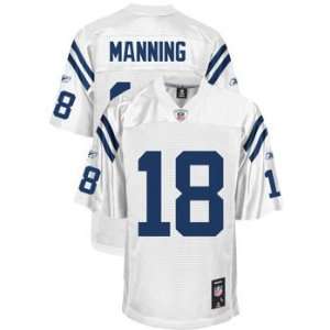 Indianapolis Colts Peyton Manning Replica Adult White Chase Jersey 