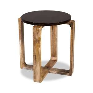   Modern Mid Century Modern Rustic Wood Side Table Furniture & Decor