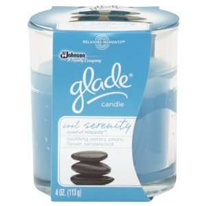  Glade Relaxing Moments Candle, Cool Serenity Health 