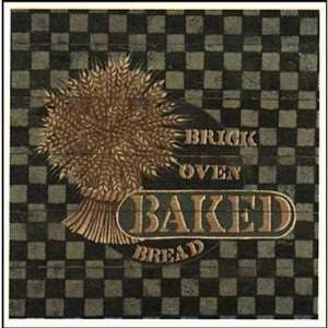 Baked Bread Poster Print