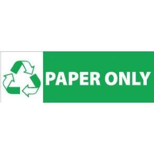 RECYCLE PAPER ONLY