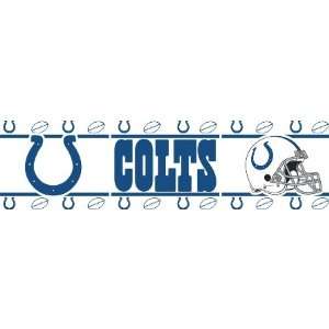 NFL Indianapolis Colts Peel And Stick Wall Border **  