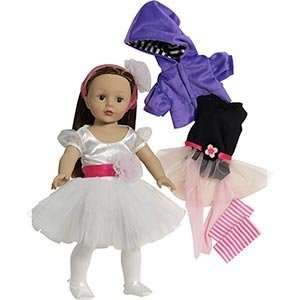  18 Inch Madame Alexander Ballerina Doll Playset (63206 BLR 