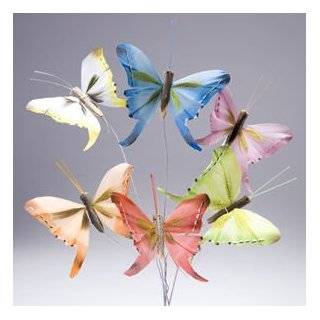  Butterfly 3D Translucent Decoration 15 PURPLE Butterflies 