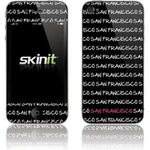  San Francisco   Black/Pink skin for Apple iPhone 4 / 4S 