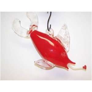    Clever 900 15411 Hummingbird Feeder Red Fish 12  15in