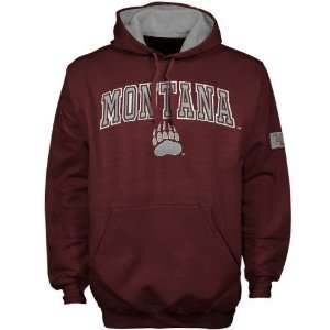  Montana Grizzlies Maroon Automatic Hoody Sweatshirt (X 