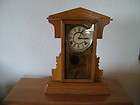 Sessions Vintage Shelf Mantel Oak Clock Made in USA