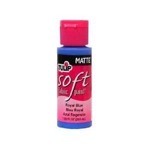  Tulip Soft Fabric Paint 1oz Matte Royal Blue (3 Pack) Pet 