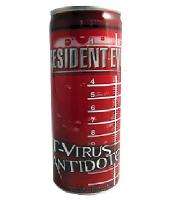 Resident Evil T Virus Antidote 6 Energy Drink 8 oz Cans  
