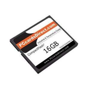  16GB CompactFlash Industrial Temperature Rated with 