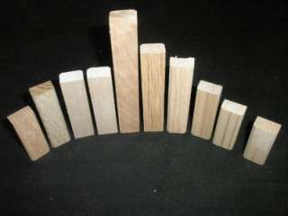 MIXED WOOD RED OAK/MAPLE/WHITE ASH MIXED SIZES GREAT FOR KIDS TO BUILD 