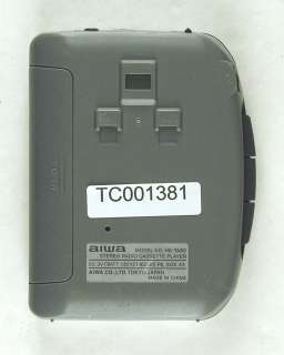 Aiwa HS TA60 FM/AM Stereo Radio Cassette Player TA 60  