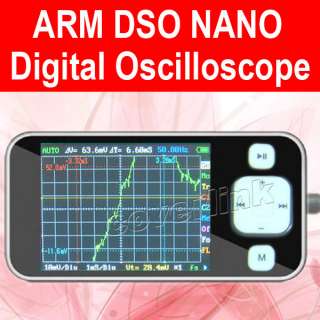 NEW ARM DSO Nano   Pocket Sized Digital Oscilloscope  