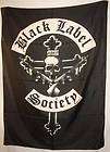 BLACK LABEL SOCIETY Crucifix Cross Cloth Textile Poster Flag Tapestry 