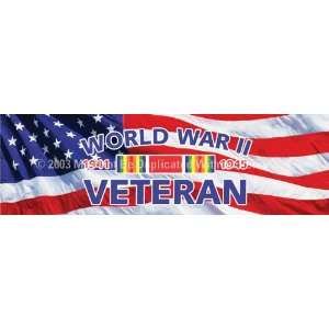  Window Graphic   16x54 World War II Veteran