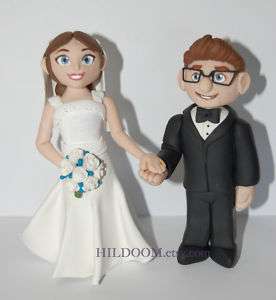 Disney UP Carl and Ellie Wedding Cake Topper  