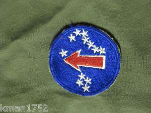 Original WWII US patch Pacific Ocean Areas no glow  
