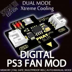 PS3 Slim Internal Cooling FAN MOD Avoid Broken YLOD  