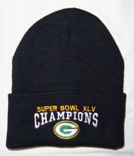 Packers Black Skull Hat SUPER BOWL XLV CHAMPIONS 2011  