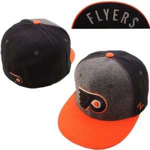  Zephyr Philadelphia Flyers Meltdown Wool Fitted Hat 7 5/8 
