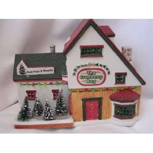  Cranberry Bog Christmas Village Lighted 7 Collectible 