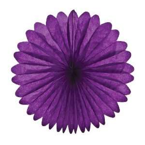  WeGlow International 19 Rice Paper Flower   Purple (3 