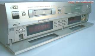   OF THE LINE JVC HR DVS1U MiniDV Mini DV SVHS S VHS ET VCR Dual Deck
