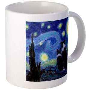  Starry Night Border Collie Dog Mug by  Kitchen 