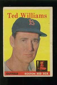1958 TOPPS TED WILLIAMS #1 (600.00) VGEX U2276  
