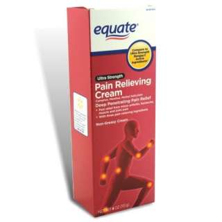 EQUATE MUSCLE RUB PAIN RELIEVING CREAM GEN. BENGAY 113g  