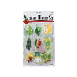  Vegetable magnet set   Pack of 24