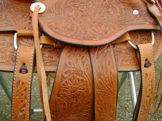 HEAVY DUTY HIGH GRADE PORTER 16 WESTERN WADE LEATHER HORSE ROPING 