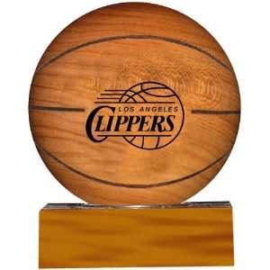  Los Angeles Clippers NBA Laser Engraved Solid Hard Wood 