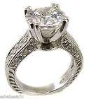 victorian style sterling silver and cz wedding ring sets items in 